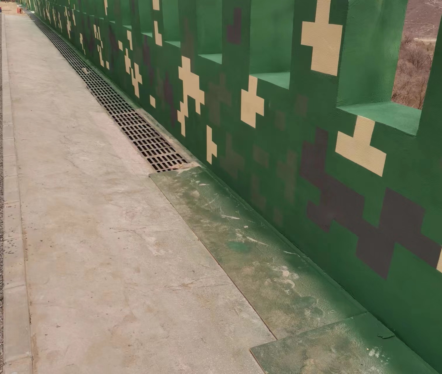 丰都围墙迷彩喷涂,数迷彩漆